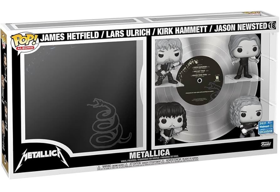 FUNKO POP！ 2体セット メタリカ ウルリッヒ スラッシュ Amazon.com: Funko Music POP! Metallica James Hetfield Lars